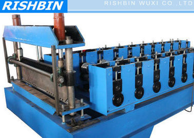 22KW Chain Transmission COMFLOR Deck Roll Forming Machine with 24 - 28 Stations