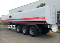 알루미늄 합금/Qabon 강철/스테인리스 물자 세 배 차축은 50000 리터 유조 트럭 트레일러 가격에 반 연료를 공급합니다