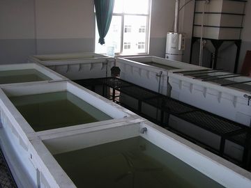 침수 탱크 전처리 체계를 가진 알루미늄 분말 코팅 생산 라인